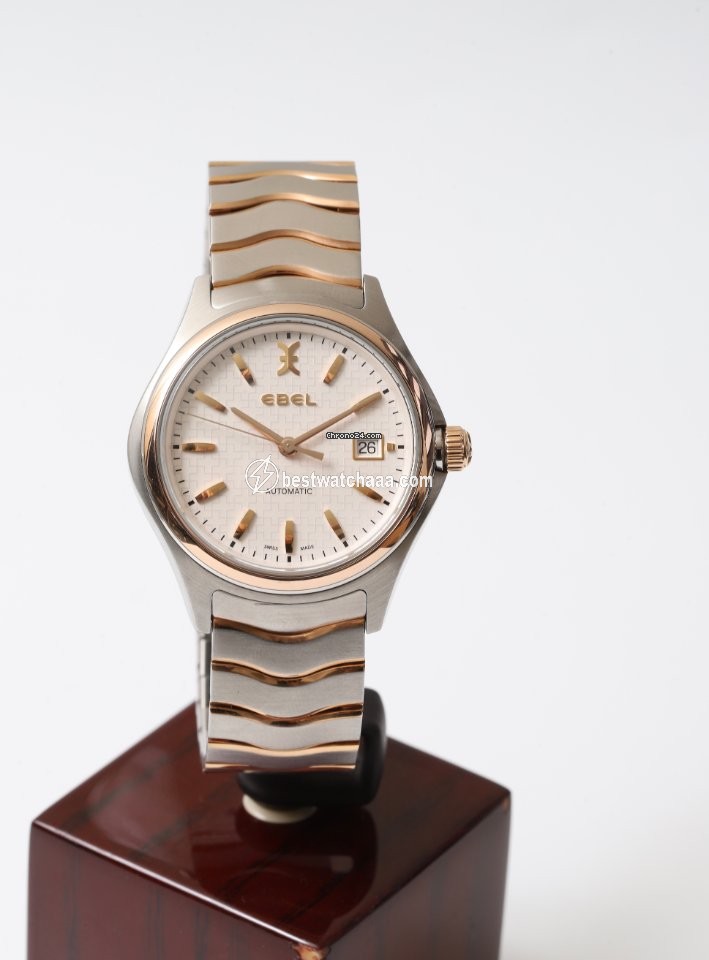 Ebel Wave Mens watch Unisex Automatic Gold Steel 1216204