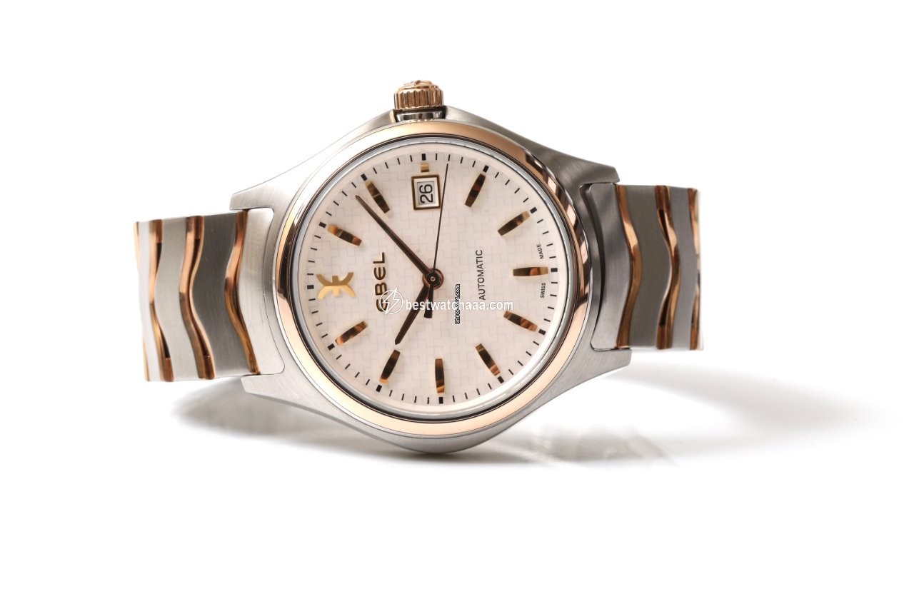 Ebel Wave Mens watch Unisex Automatic Gold Steel 1216204 - gallery