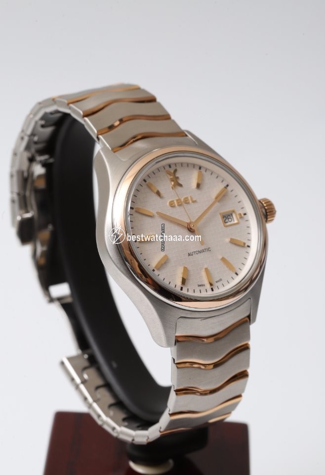 Ebel Wave Mens watch Unisex Automatic Gold Steel 1216204 - gallery