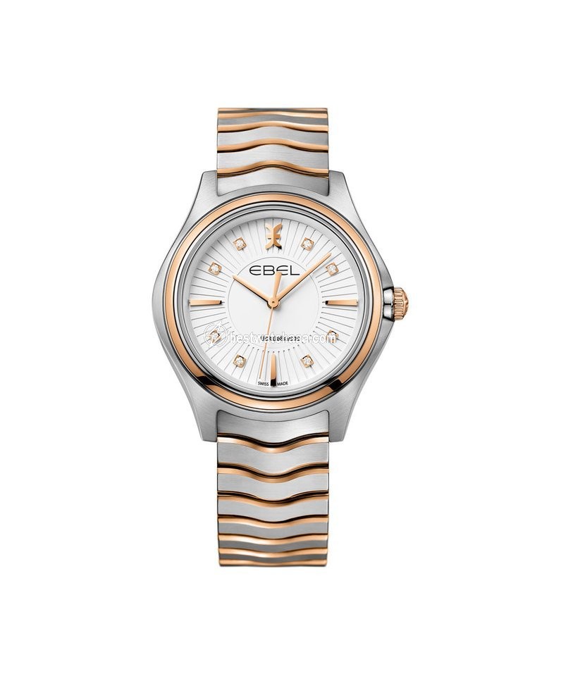 Ebel Wave Womens watch Quartz Gold Steel 1216306
