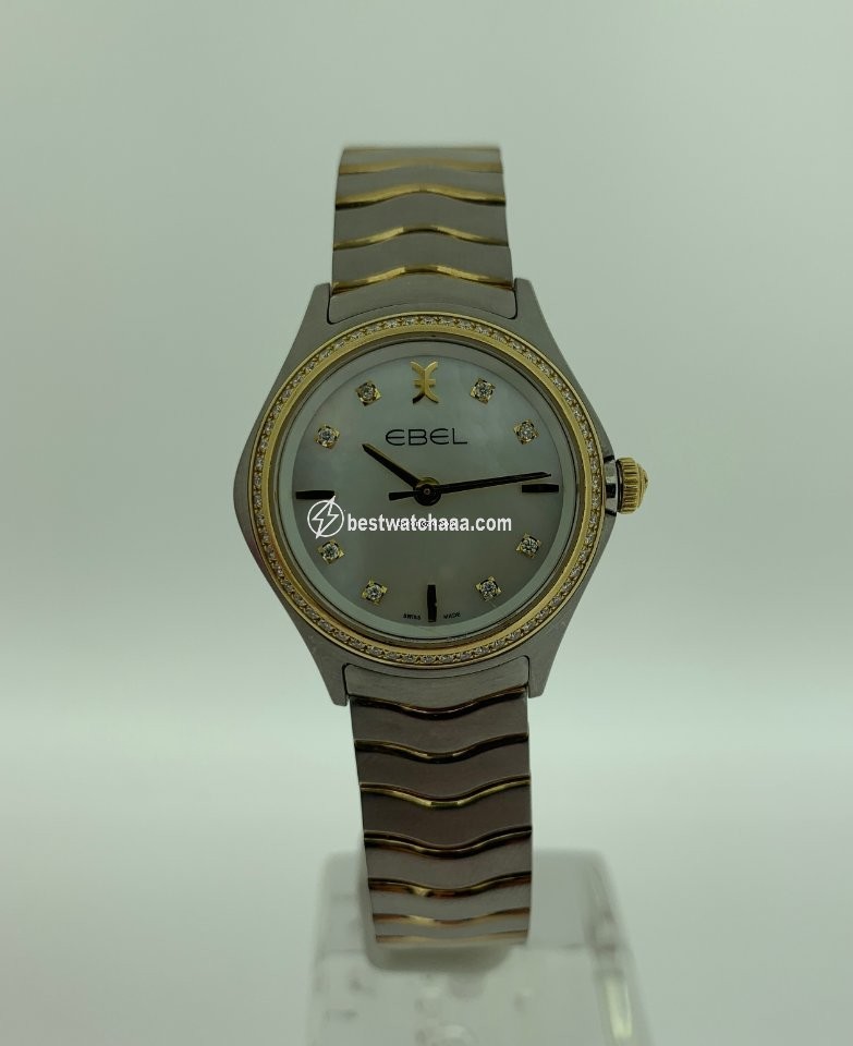Ebel Wave Womens watch Quartz Gold Steel 1216198