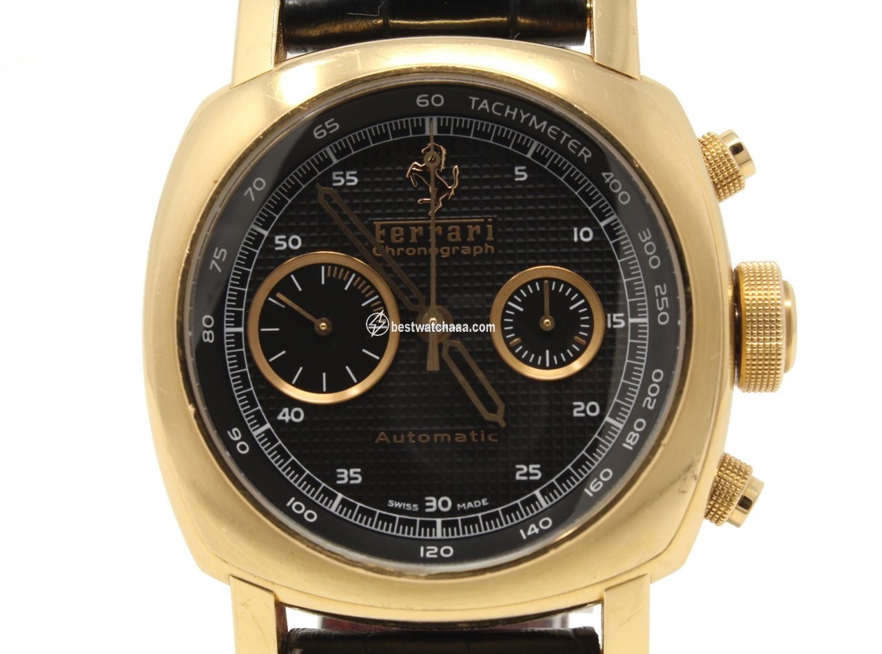 Panerai Ferrari Mens watch Unisex Automatic Yellow gold FER 006 - gallery