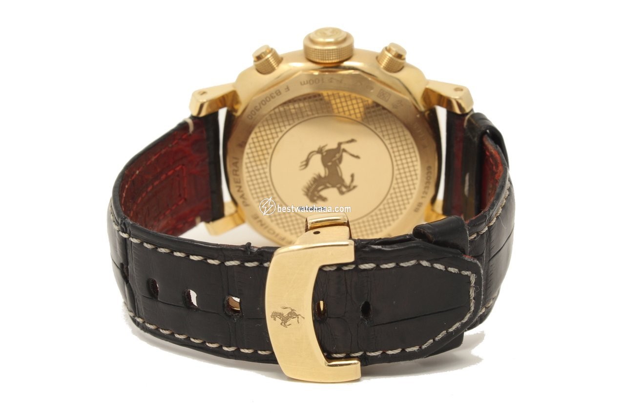 Panerai Ferrari Mens watch Unisex Automatic Yellow gold FER 006 - gallery