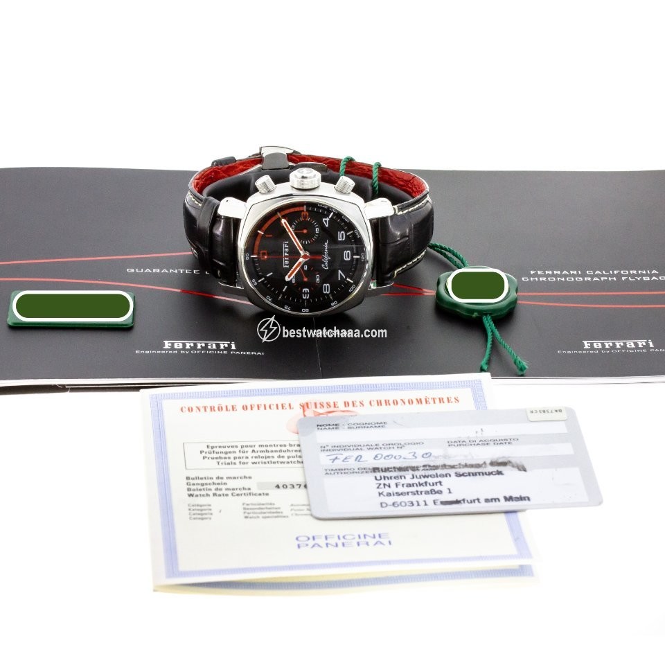 Panerai Ferrari Mens watch Unisex Automatic Steel FER00030 - gallery