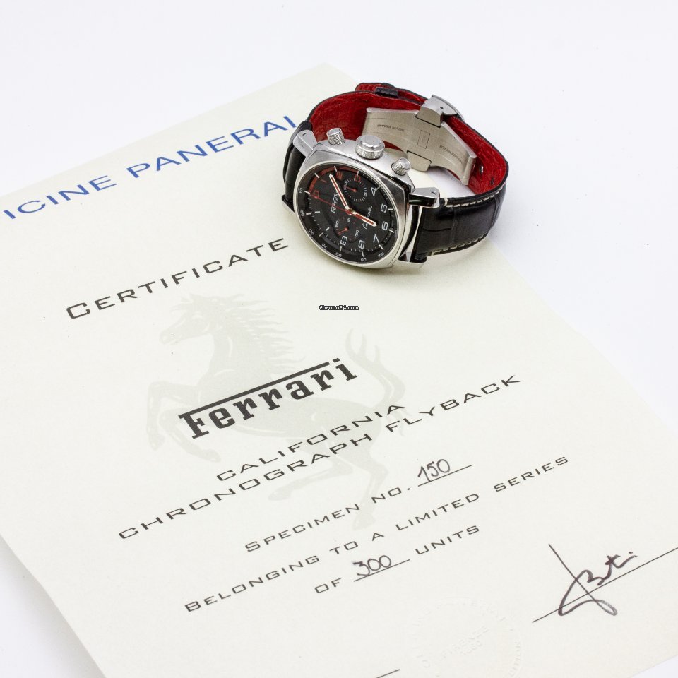 Panerai Ferrari Mens watch Unisex Automatic Steel FER00030 - gallery