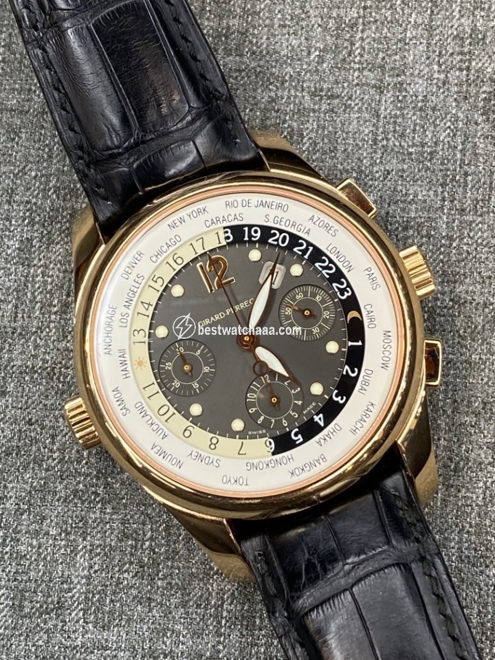 Girard Perregaux WW.TC Mens watch Unisex Automatic Rose gold 49800-52-521