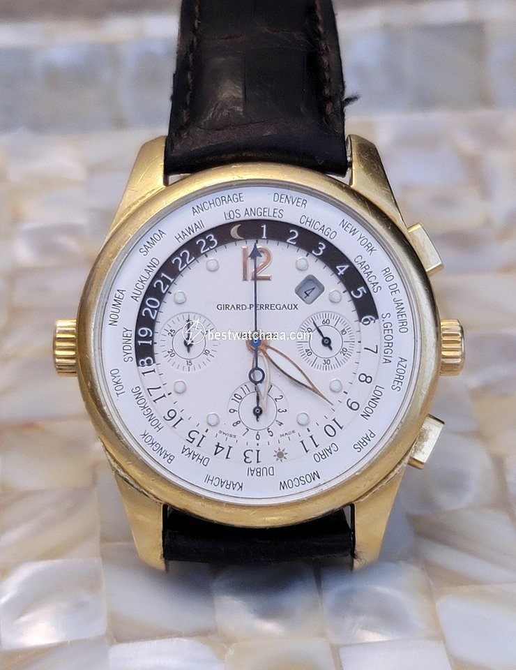 Girard Perregaux WW.TC Mens watch Unisex Automatic Yellow gold 4980