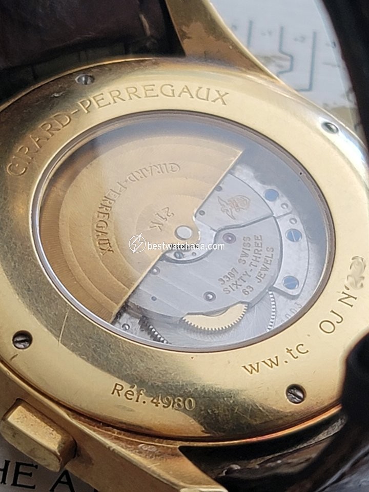 Girard Perregaux WW.TC Mens watch Unisex Automatic Yellow gold 4980 - gallery