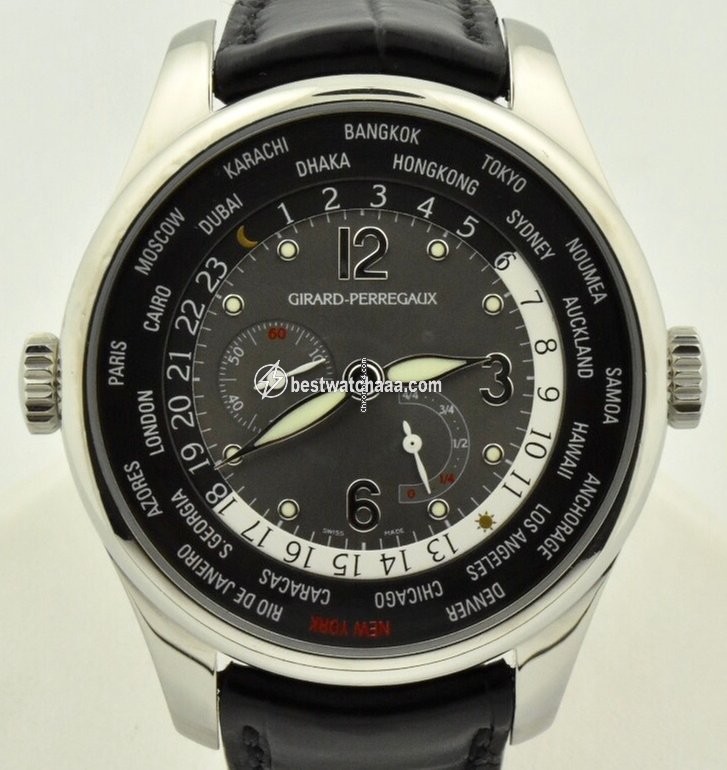 Girard Perregaux WW.TC Mens watch Unisex Automatic Steel 49851