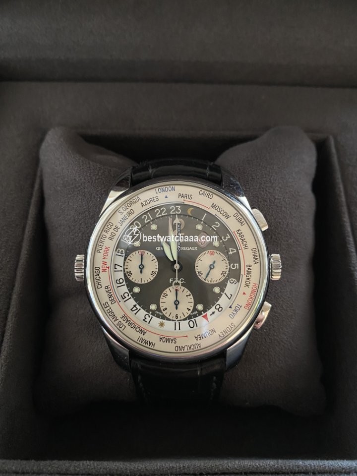 Girard Perregaux WW.TC Mens watch Unisex Automatic Steel 49805-11-254-BA6A