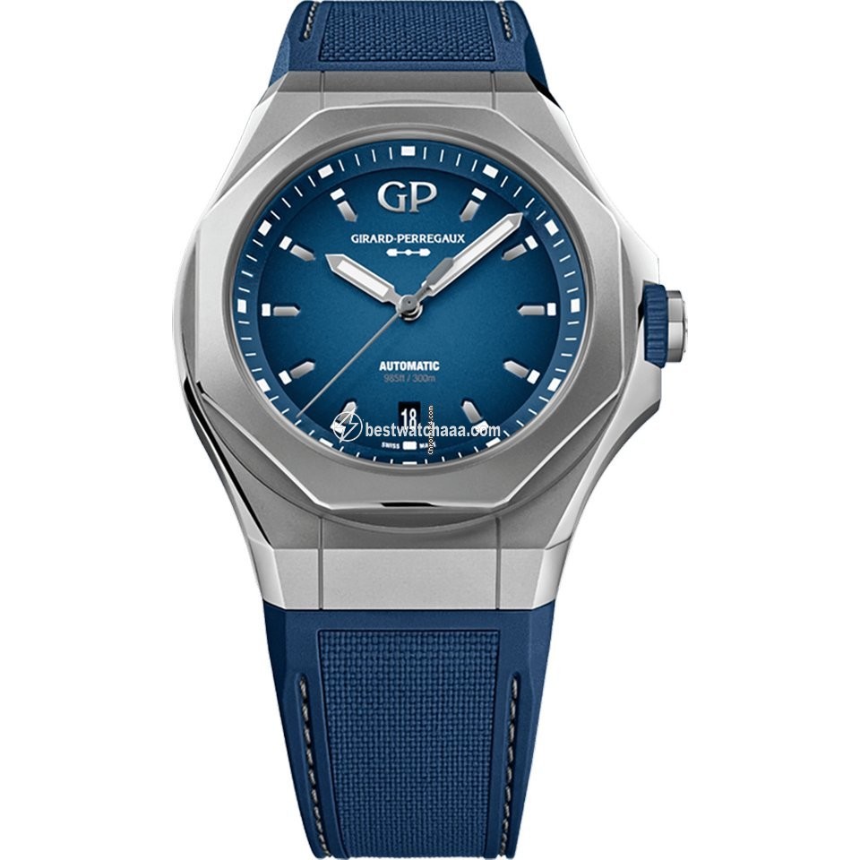 Girard Perregaux Laureato Mens watch Unisex Automatic Titanium 81070-21-002-FB6A