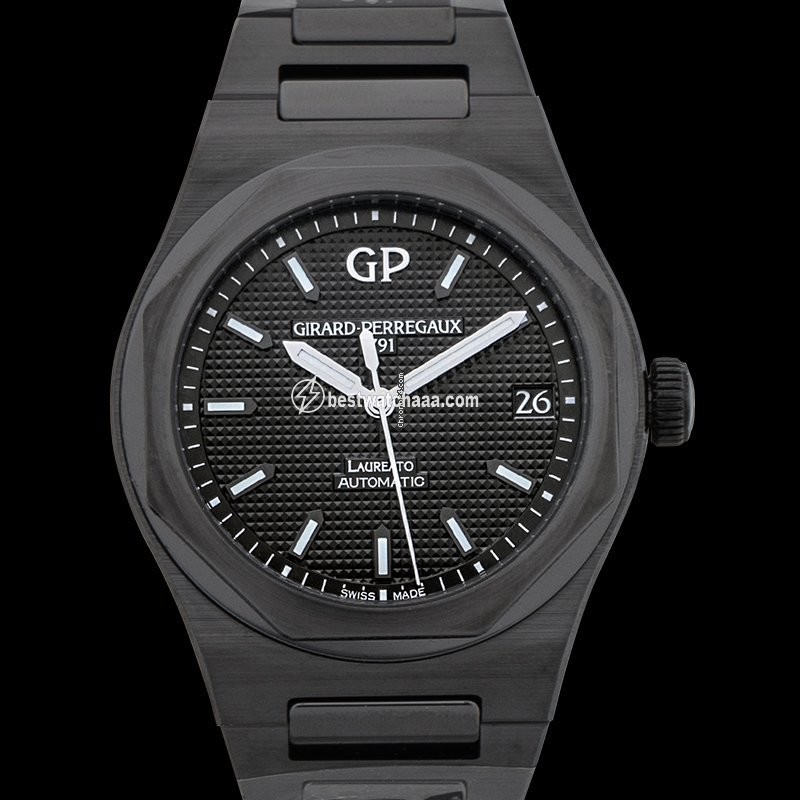 Girard Perregaux Laureato Mens watch Unisex Automatic Ceramic 81010-32-631-32A