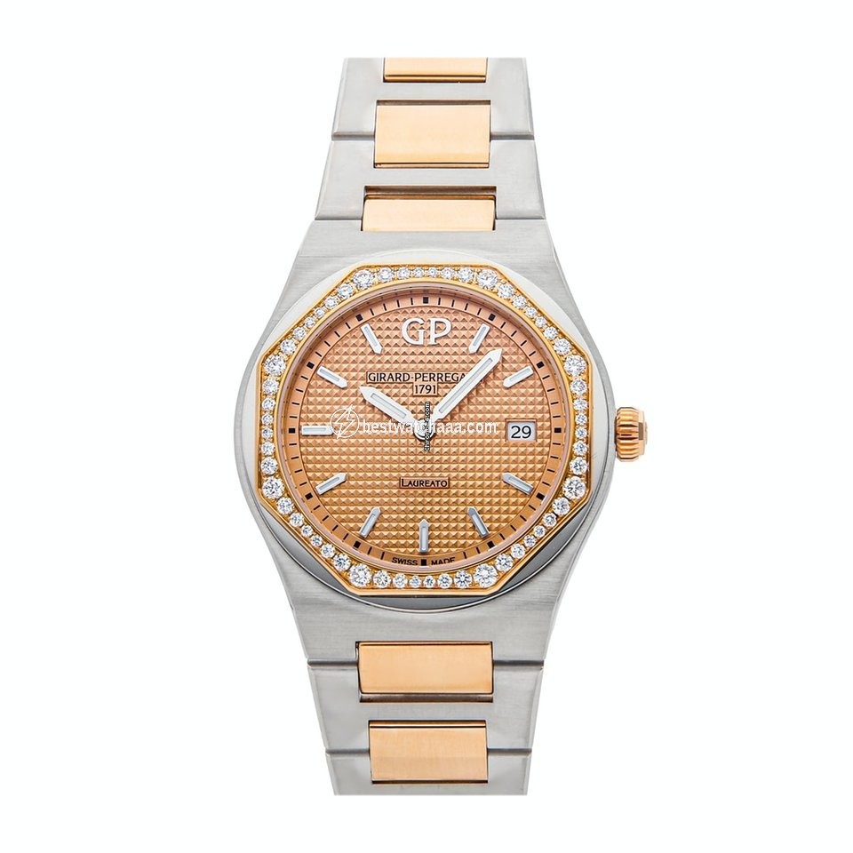 Girard Perregaux Laureato Womens watch Quartz Steel 80189D56A331-56A
