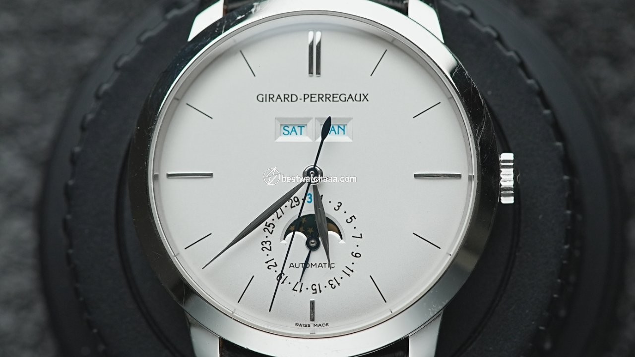 Girard Perregaux 1966 Mens watch Unisex Automatic White gold 49535-53-152-BK6A - gallery