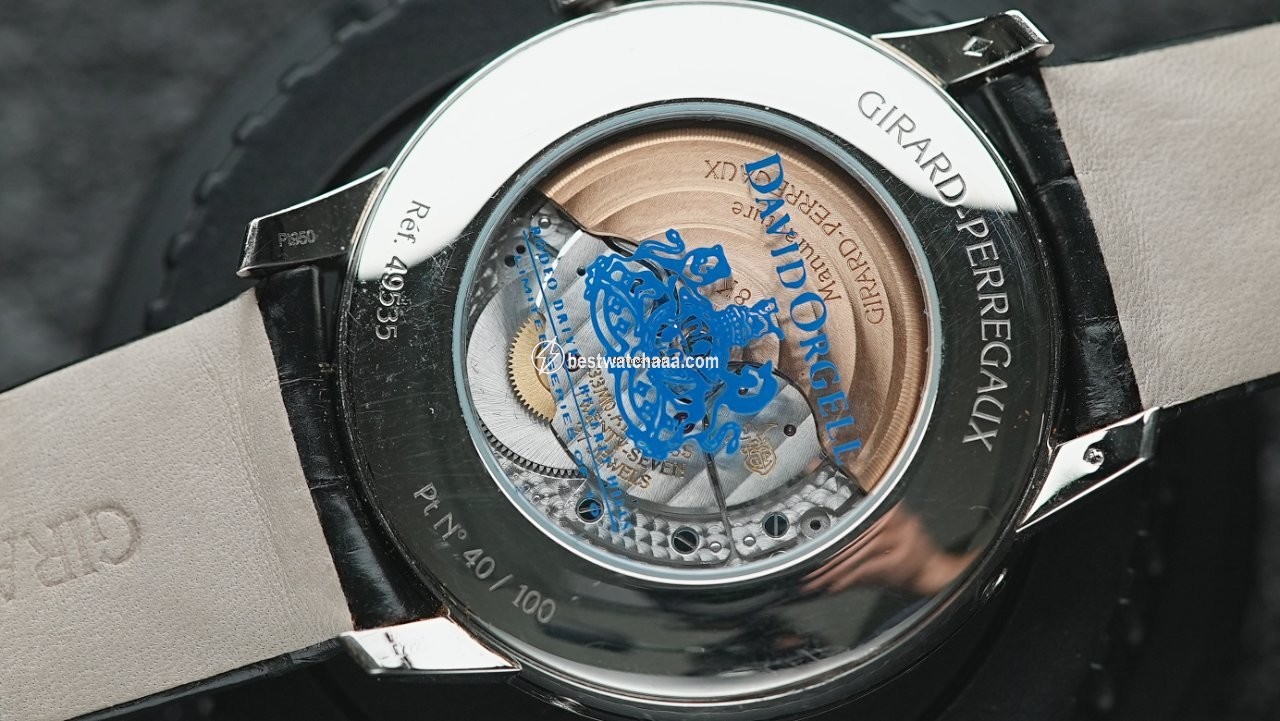 Girard Perregaux 1966 Mens watch Unisex Automatic White gold 49535-53-152-BK6A - gallery