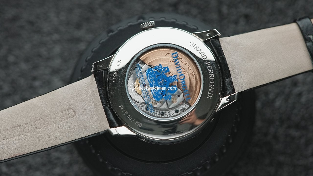 Girard Perregaux 1966 Mens watch Unisex Automatic White gold 49535-53-152-BK6A - gallery