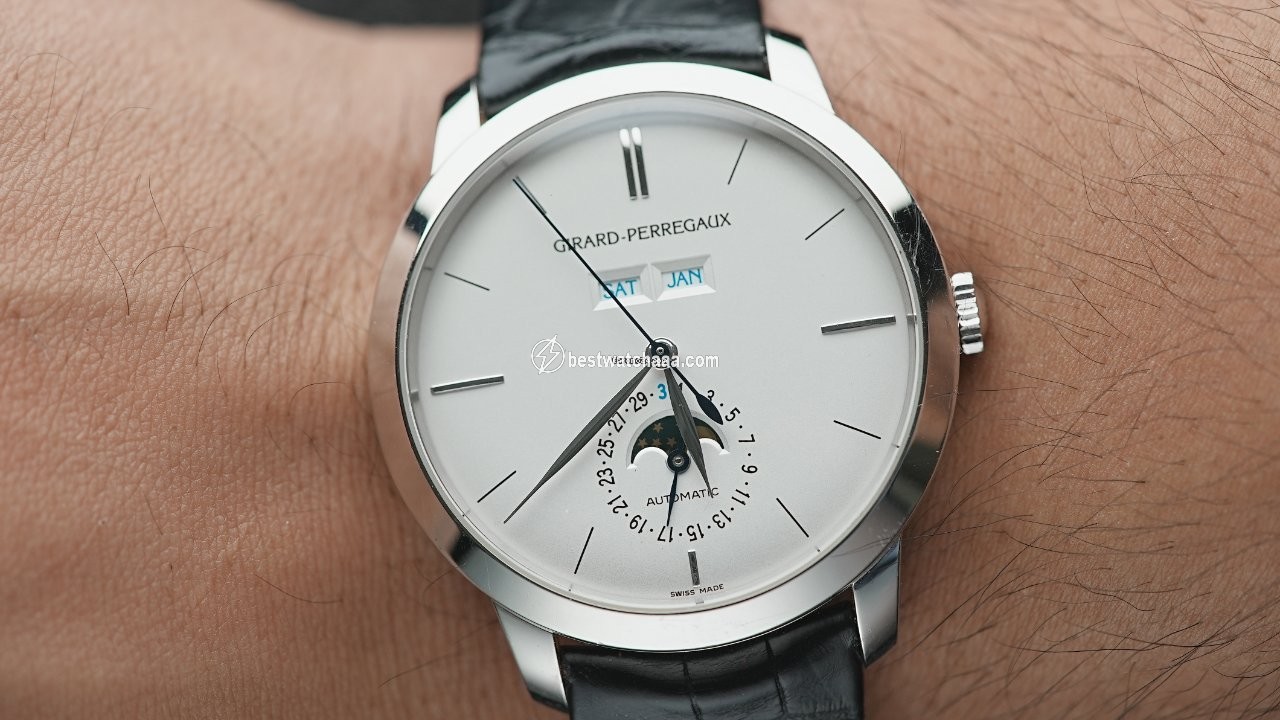 Girard Perregaux 1966 Mens watch Unisex Automatic White gold 49535-53-152-BK6A - gallery