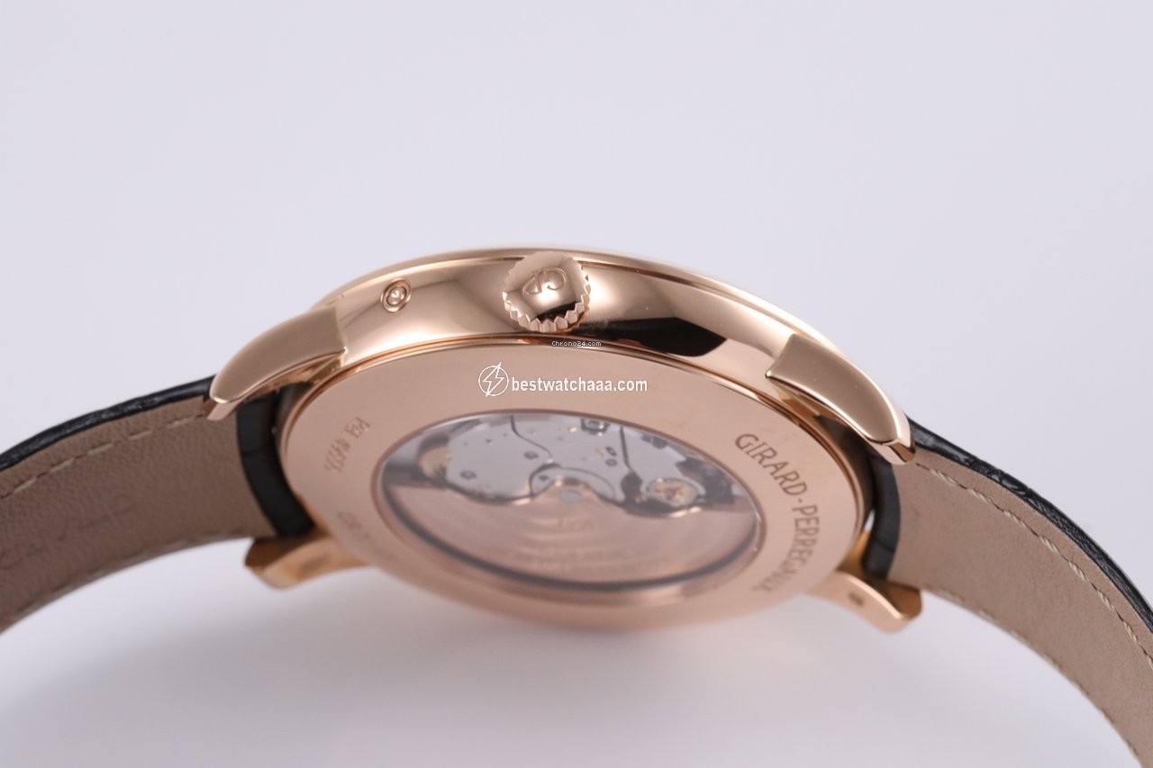 Girard Perregaux 1966 Mens watch Unisex Automatic Rose gold 49556-52-131-bb6c - gallery