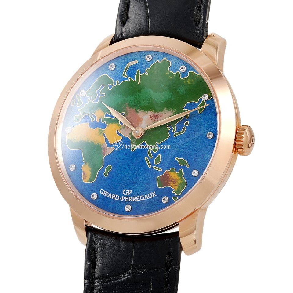 Girard Perregaux 1966 Mens watch Unisex Automatic Rose gold 49534-52-1329SBB6A - gallery