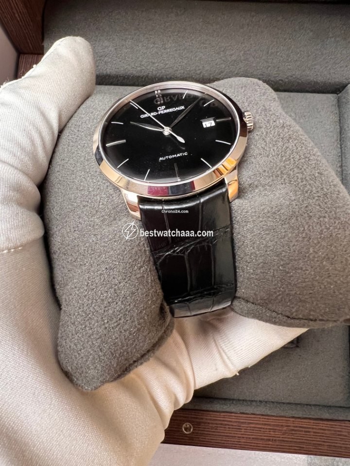 Girard Perregaux 1966 Mens watch Unisex Automatic White gold 49525-53-631-BK6A - gallery