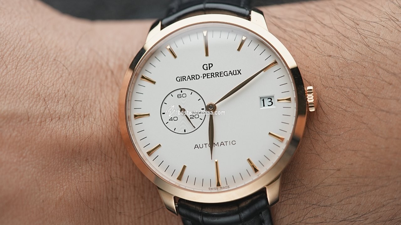 Girard Perregaux 1966 Mens watch Unisex Automatic Rose gold 49543-52-131-BKBA - gallery