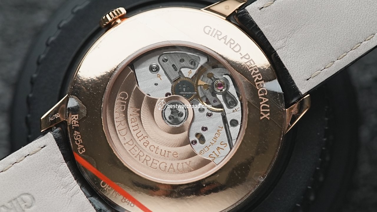Girard Perregaux 1966 Mens watch Unisex Automatic Rose gold 49543-52-131-BKBA - gallery