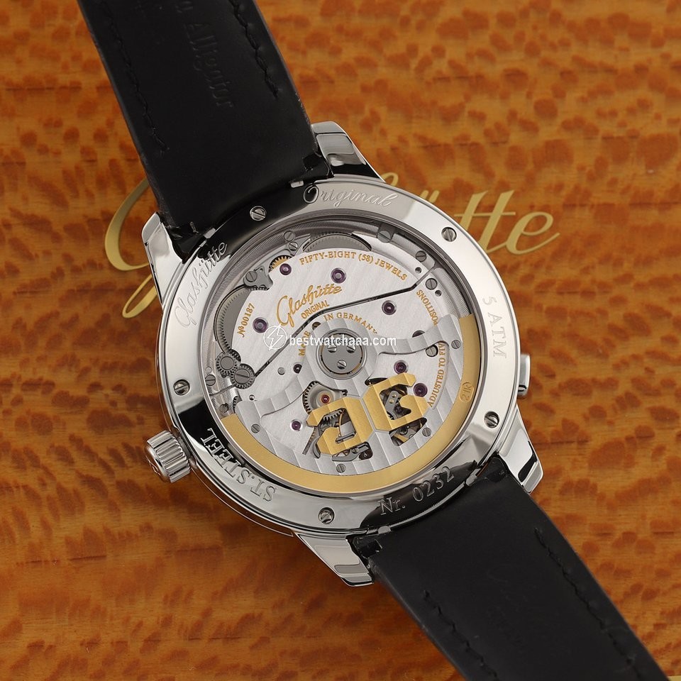 Glashutte Original Senator Power Reserve Display Mens watch Unisex Automatic Steel 100-01-04-02-04 - gallery
