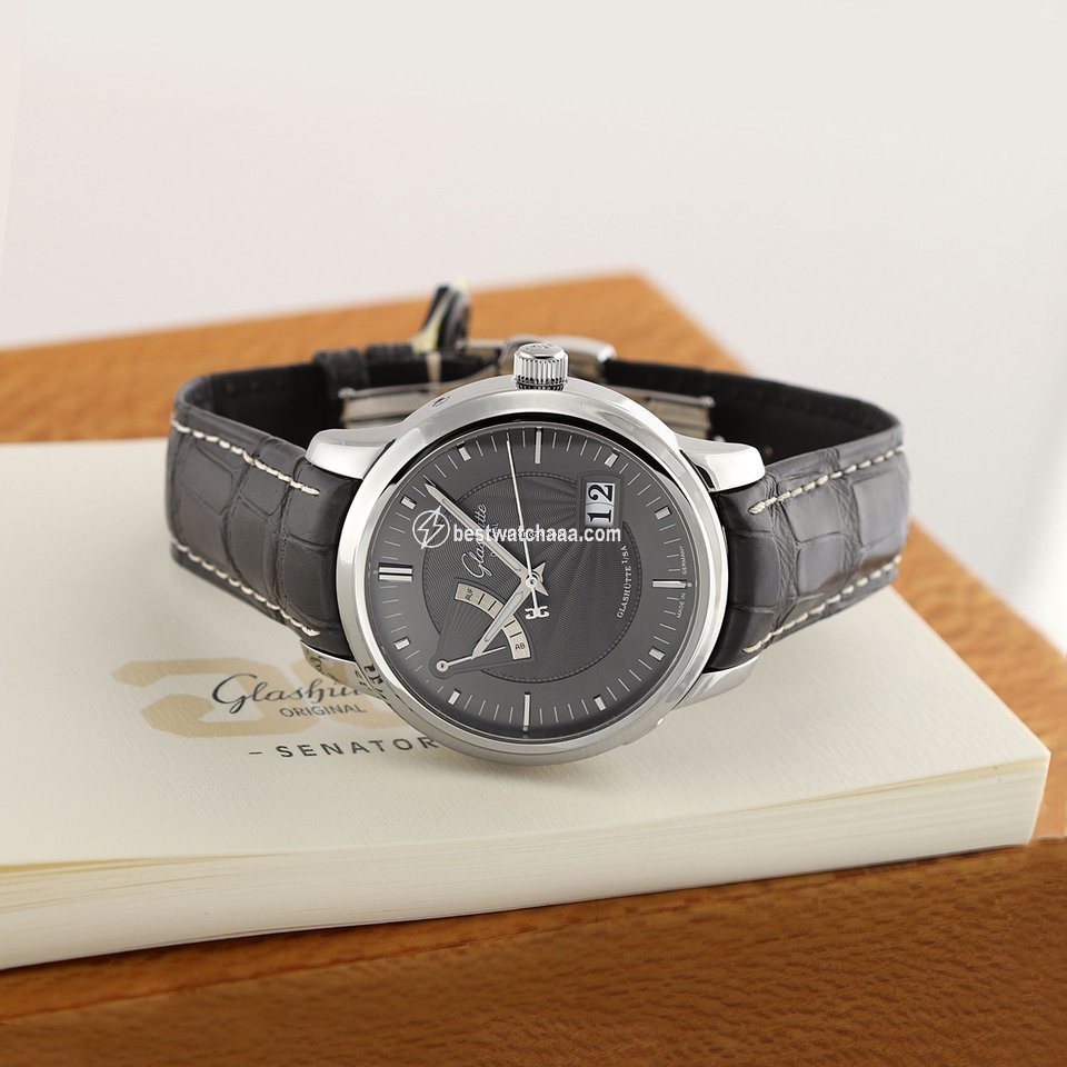 Glashutte Original Senator Power Reserve Display Mens watch Unisex Automatic Steel 100-01-04-02-04 - gallery