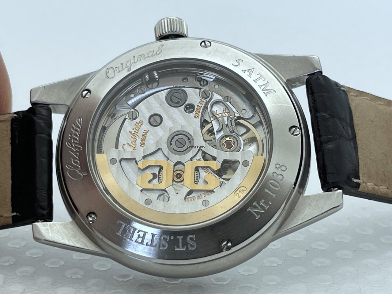 Glashutte Original Senator Power Reserve Display Mens watch Unisex Automatic Steel 39-44-04-12-04 - gallery