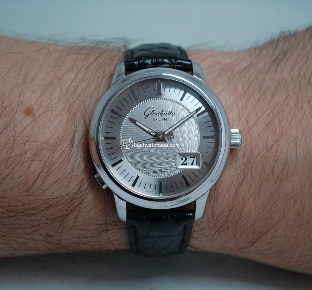 Glashutte Original Senator Panorama Date Mens watch Unisex Automatic Steel 100-03-03-02-04 - gallery