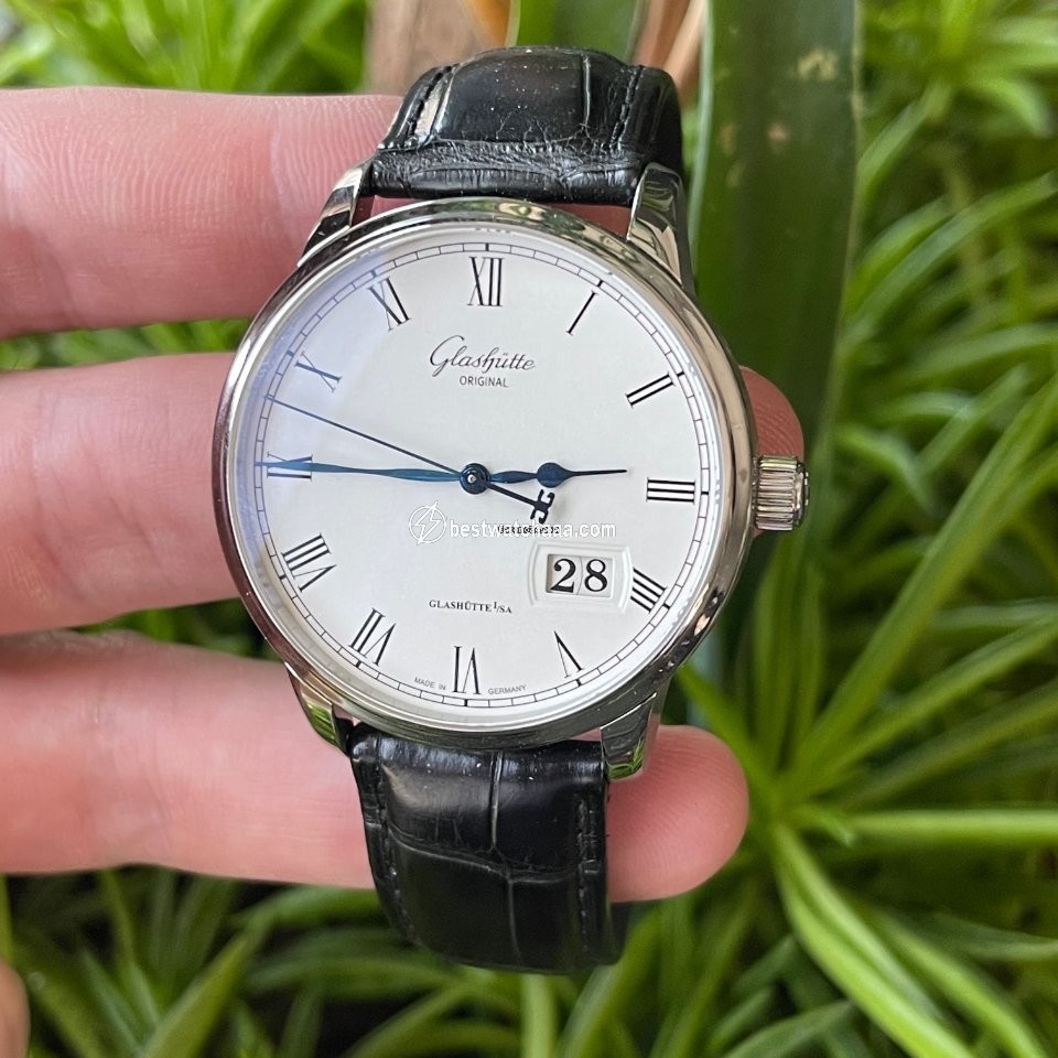 Glashutte Original Senator Panorama Date Mens watch Unisex Automatic Steel 100-03-32-42-04 - gallery