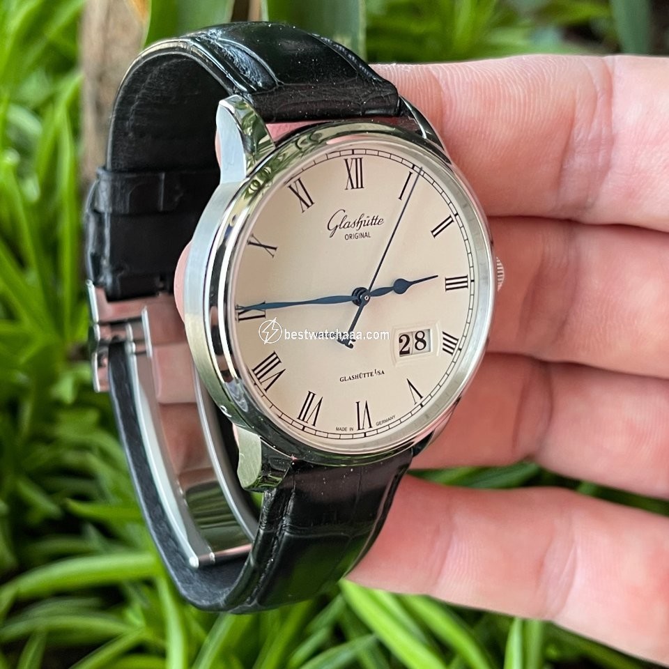 Glashutte Original Senator Panorama Date Mens watch Unisex Automatic Steel 100-03-32-42-04 - gallery