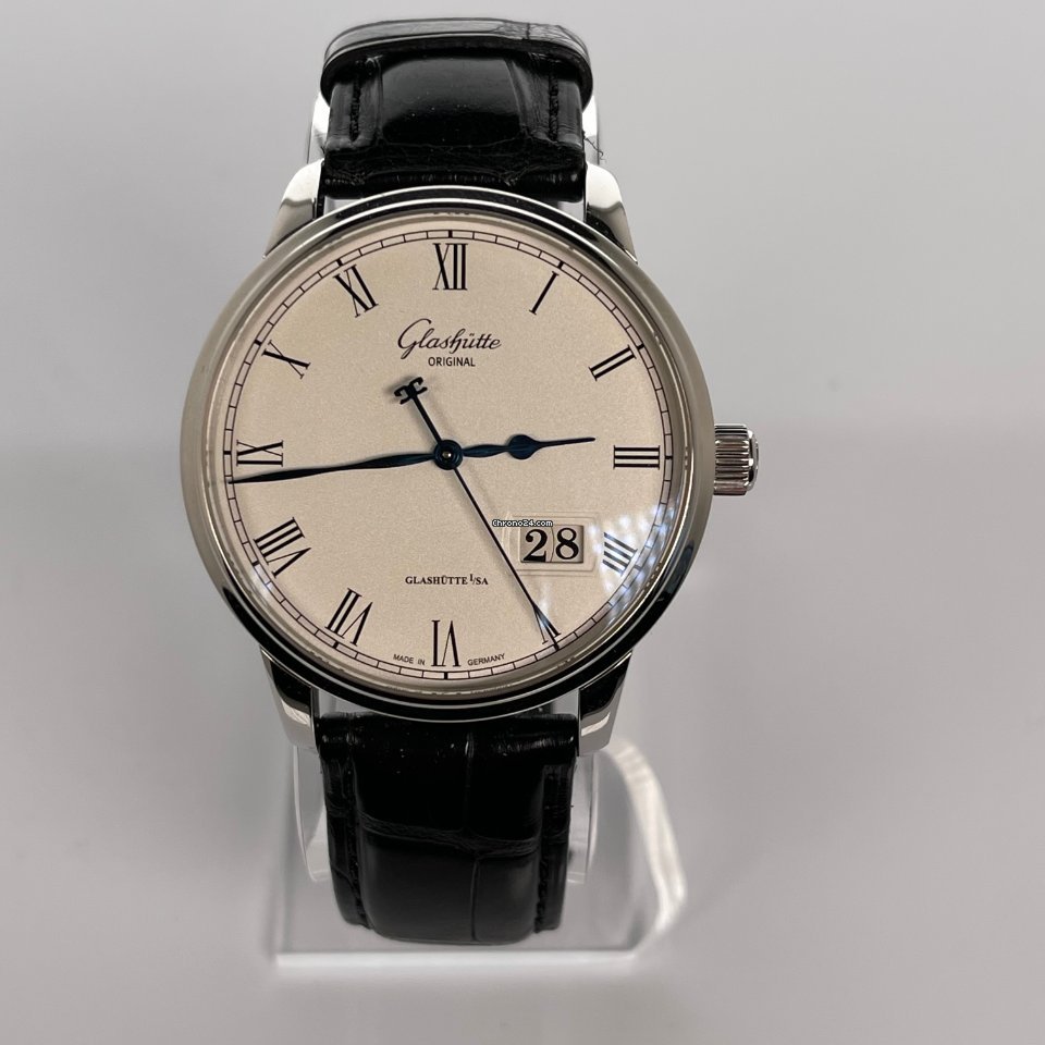 Glashutte Original Senator Panorama Date Mens watch Unisex Automatic Steel 100-03-32-42-04 - gallery