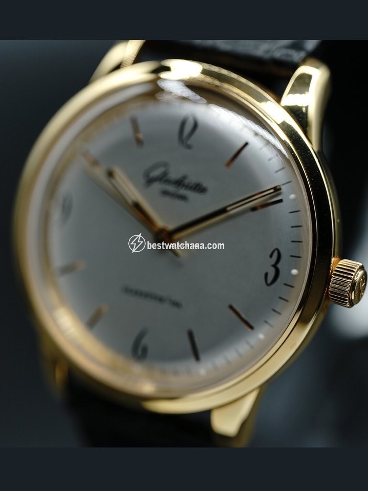 Glashutte Original Sixties Mens watch Unisex Automatic Rose gold 1-39-52-01-01-04 - gallery