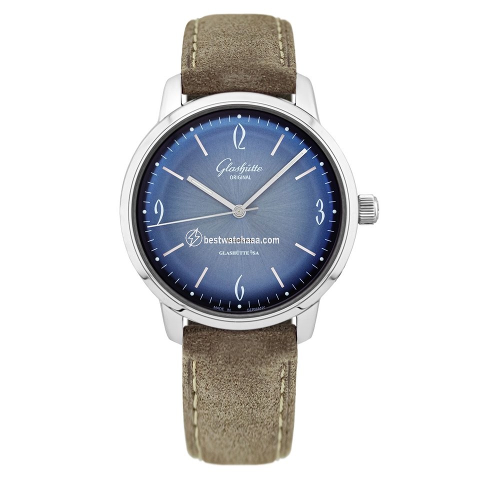 Glashutte Original Sixties Mens watch Unisex Automatic Steel 1-39-52-14-02-04 or 1-39-52-14-02-04