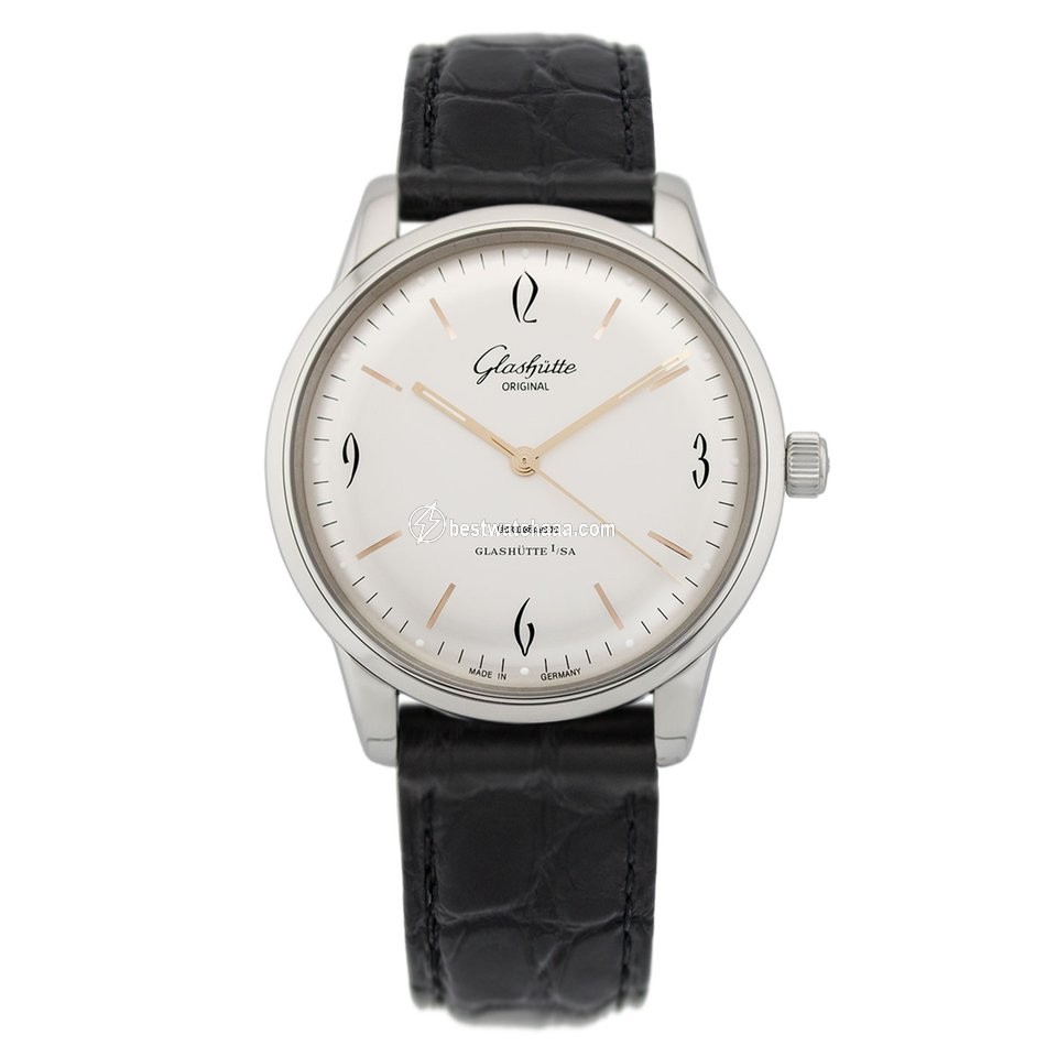 Glashutte Original Sixties Mens watch Unisex Automatic Steel 1-39-52-01-02-04 or 39-52-01-02-04