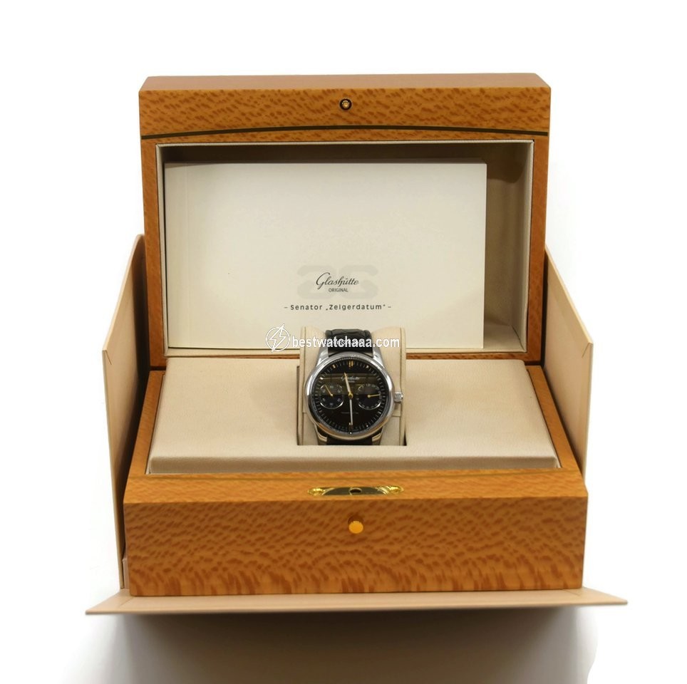 Glashutte Original Senator Hand Date Mens watch Unisex Automatic Steel 1-39-58-01-02-04 - gallery