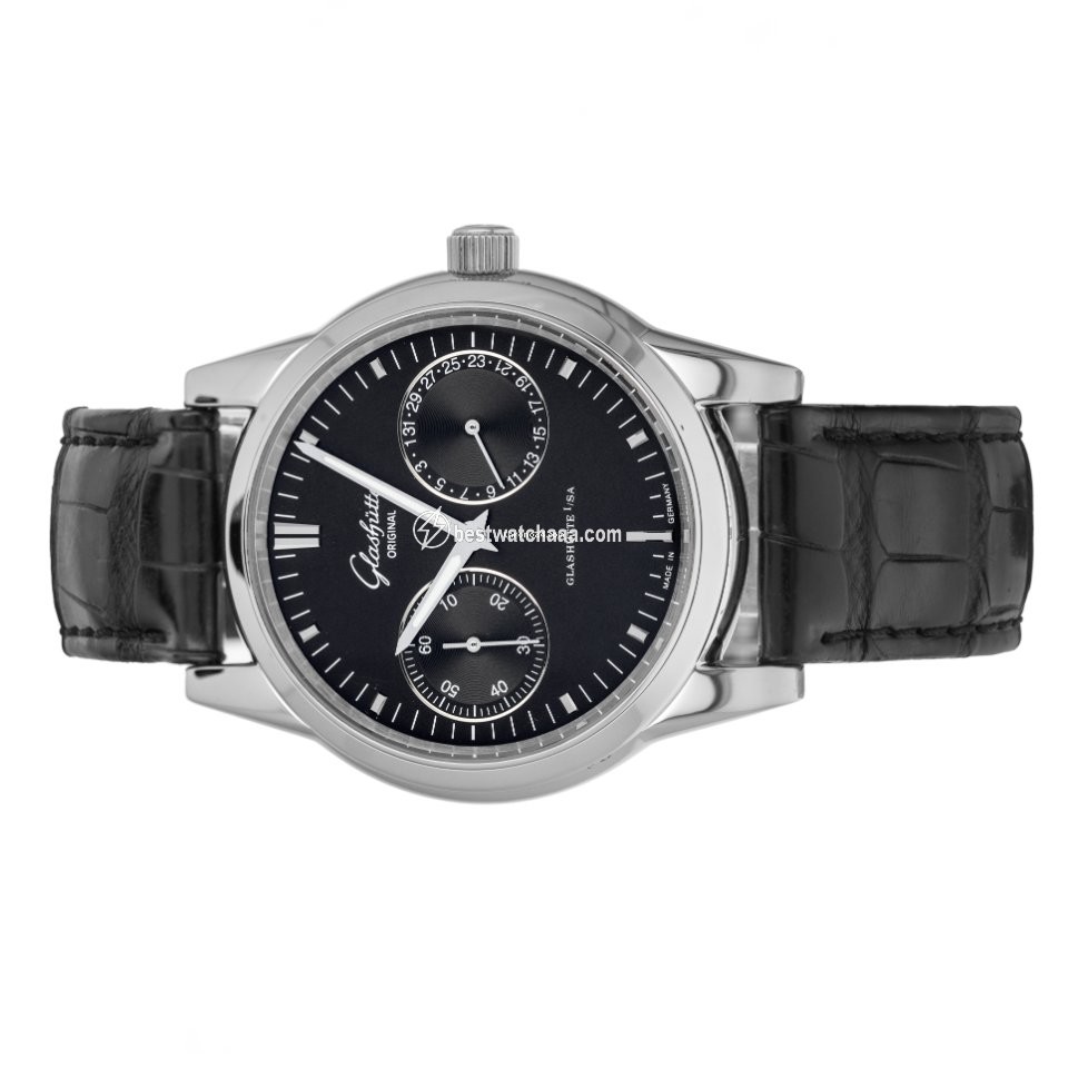 Glashutte Original Senator Hand Date Mens watch Unisex Automatic Steel 39-58-01-02-04 - gallery