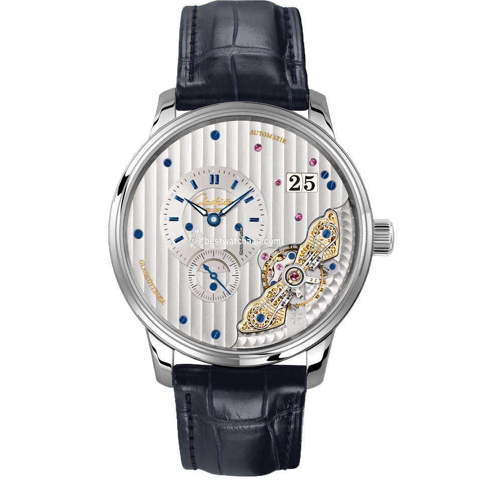 Glashutte Original PanoMaticInverse Mens watch Unisex Automatic Steel 1-91-02-02-02-30