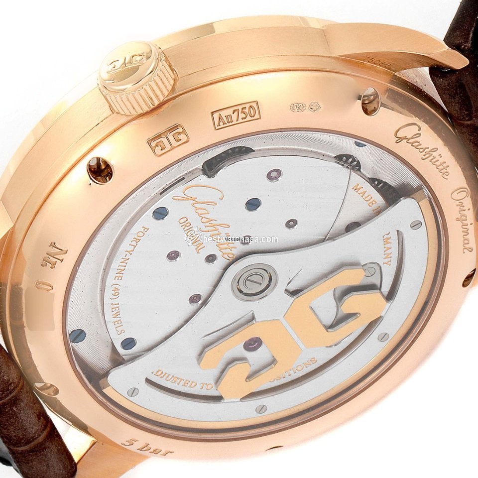 Glashutte Original PanoMaticInverse Mens watch Unisex Automatic Rose gold 1-91-02-01-05-30 - gallery
