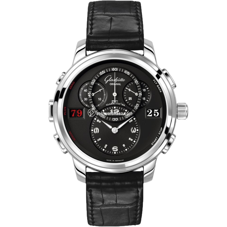 Glashutte Original PanoMaticCounter XL Mens watch Unisex Automatic Steel 1-96-01-02-02-01