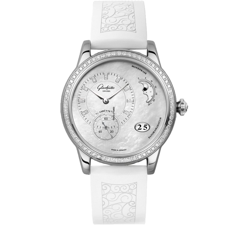 Glashutte Original PanoMatic Luna Womens watch Automatic Steel 1-90-12-01-12-04