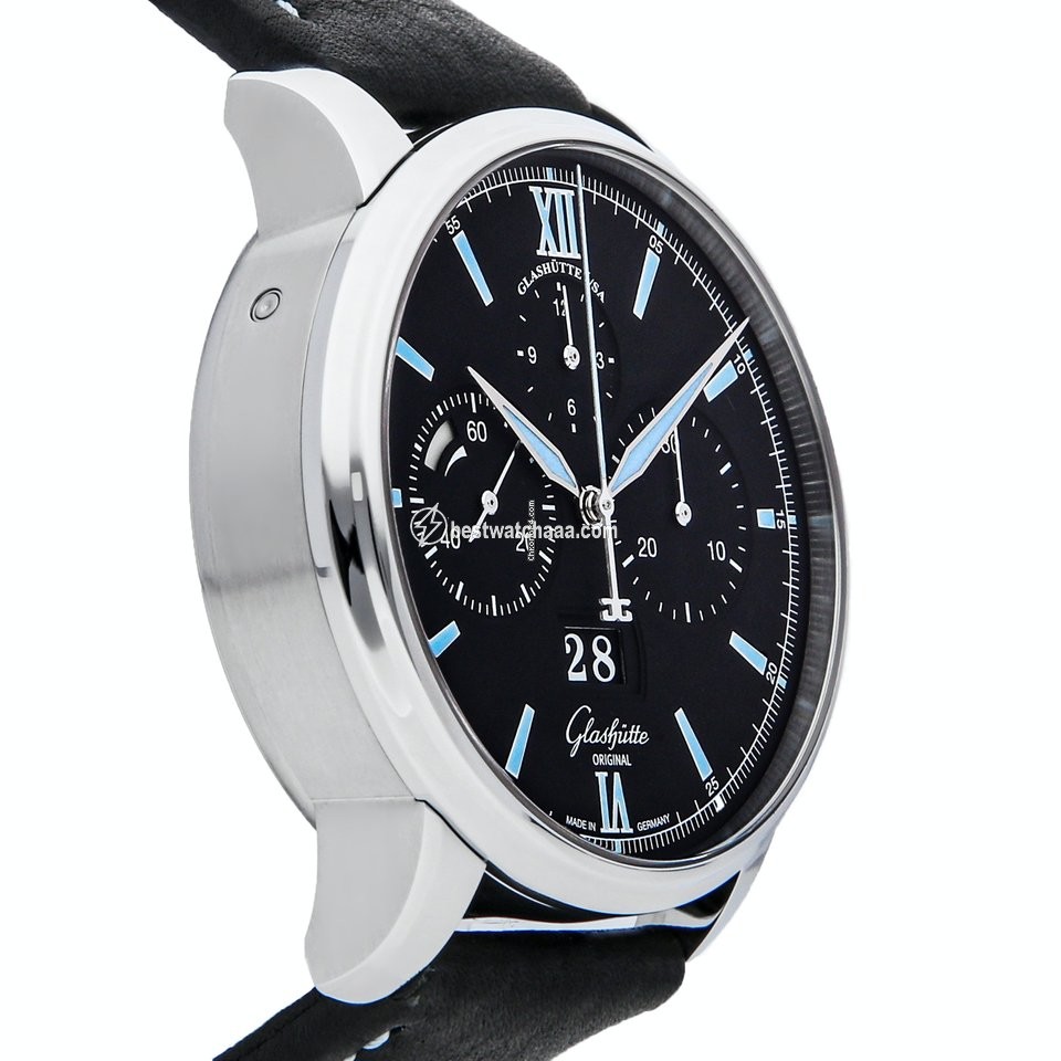 Glashutte Original Senator Chronograph Panorama Date Mens watch Unisex Automatic Steel 37-01-03-02-35 - gallery