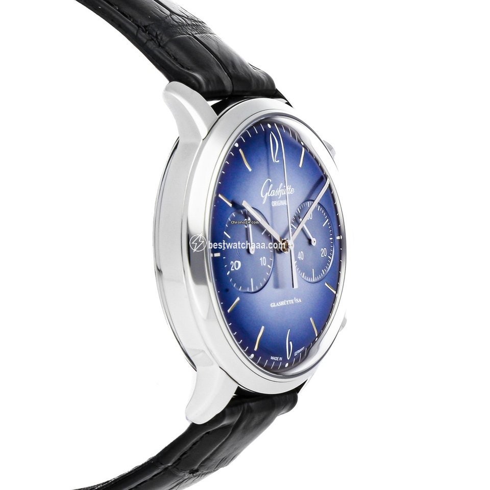 Glashutte Original Sixties Chronograph Mens watch Unisex Automatic Steel 1-39-34-04-22-04 - gallery