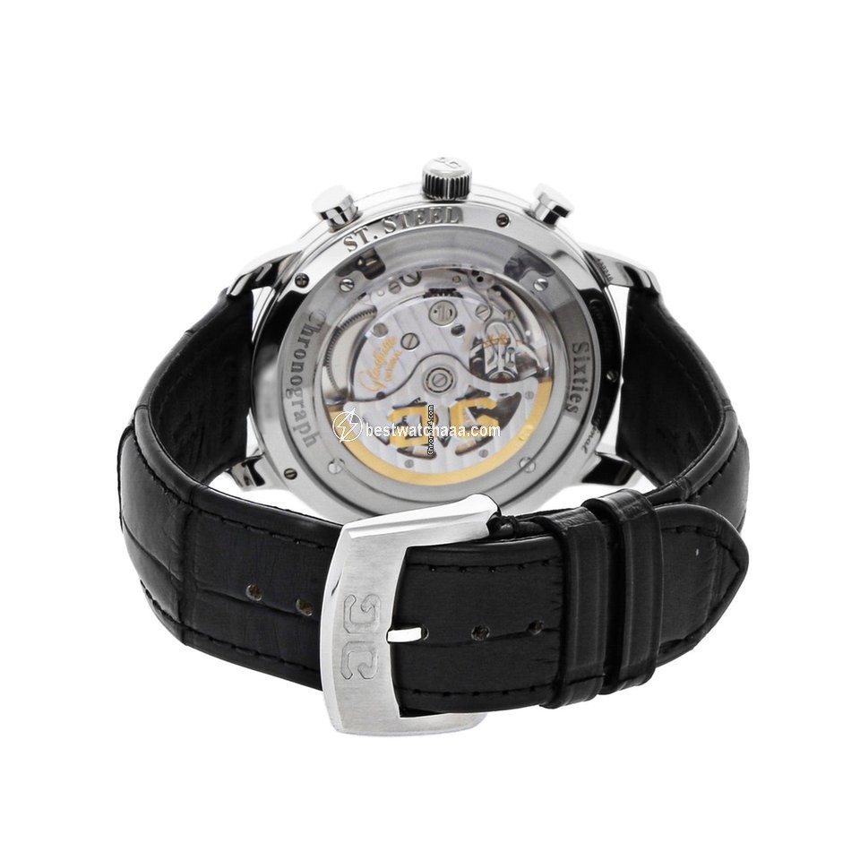 Glashutte Original Sixties Chronograph Mens watch Unisex Automatic Steel 1-39-34-04-22-04 - gallery