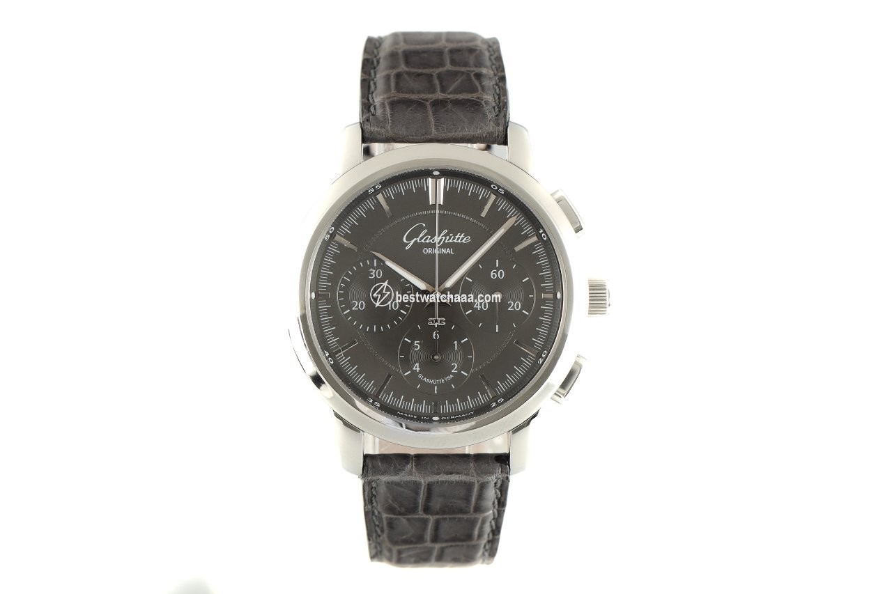 Glashutte Original Senator Chronograph Mens watch Unisex Automatic Steel 39-31-34-42-04 - gallery