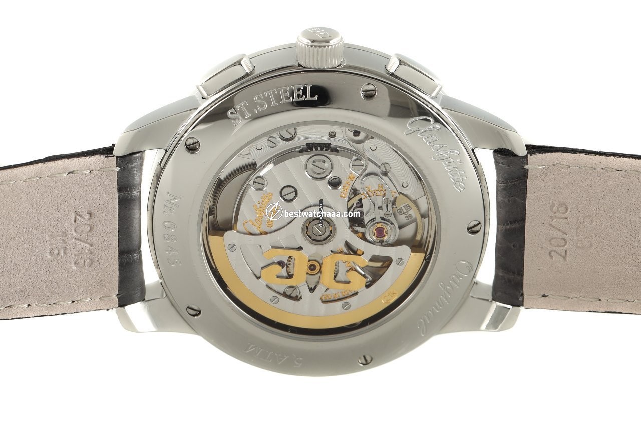 Glashutte Original Senator Chronograph Mens watch Unisex Automatic Steel 39-31-34-42-04 - gallery