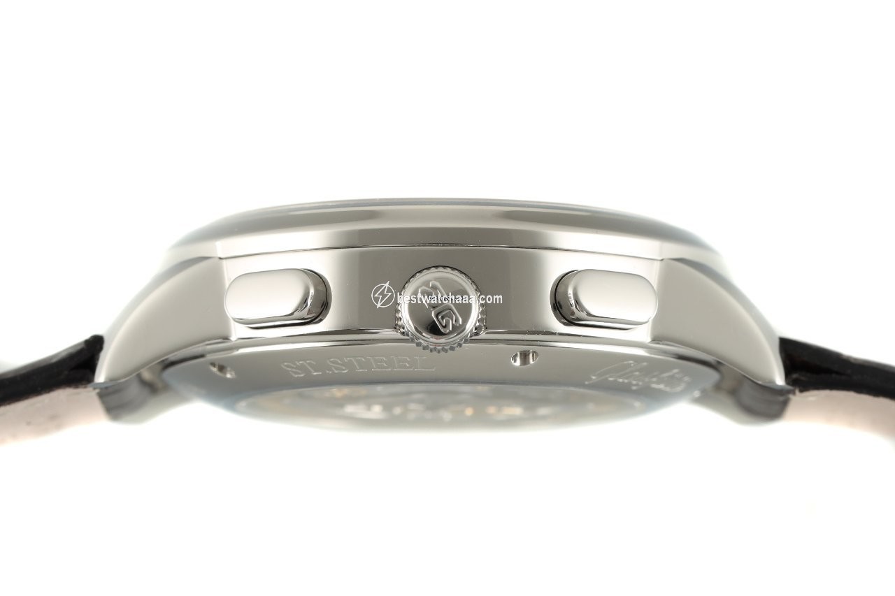 Glashutte Original Senator Chronograph Mens watch Unisex Automatic Steel 39-31-34-42-04 - gallery