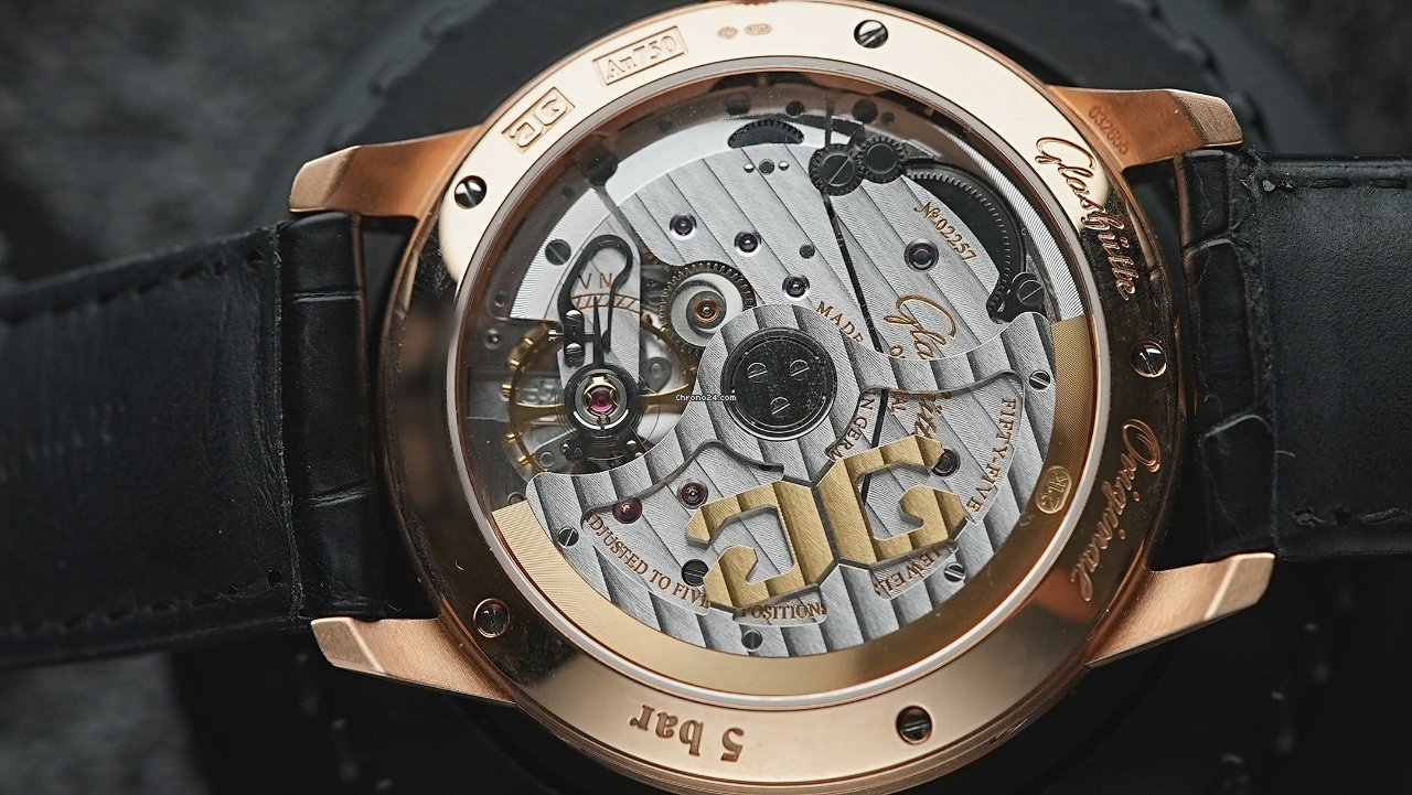 Glashutte Original Senator Panorama Date Moon Phase Mens watch Unisex Automatic Rose gold 100-04-32-15-04 - gallery