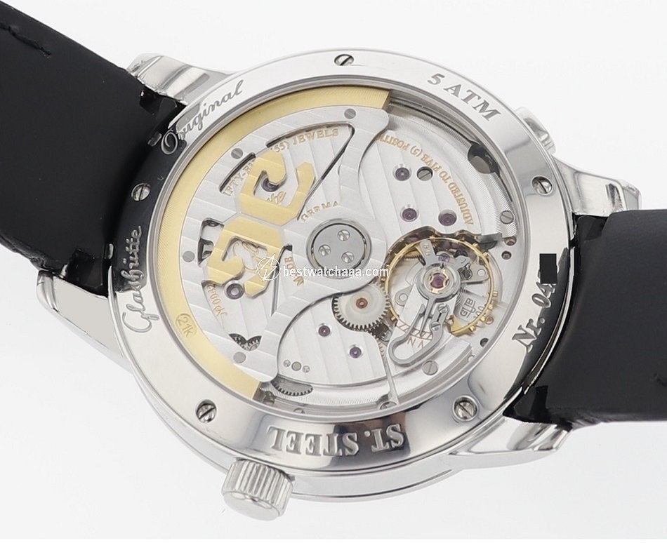 Glashutte Original Senator Panorama Date Moon Phase Mens watch Unisex Automatic Steel 100-04-04-02-04 - gallery